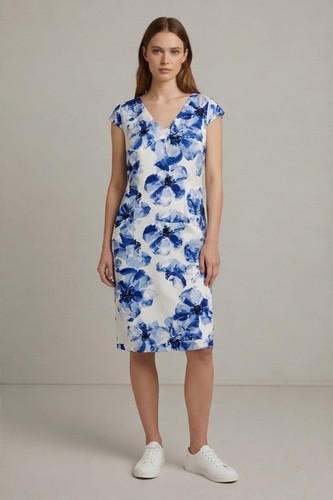 Jacques vert floral - floral, shift