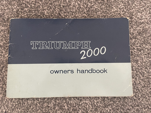 Triumph 2000 mk1 - 2000, (1963-1969)