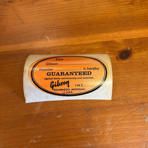 1950 gibson blank orange - blank,