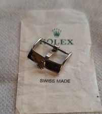 ROLEX BUCKLE 18MM SILVER PLATED,