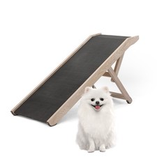 Adjustable Folding Dog & Cat Pet Ramp – Non-Slip Sofa/Bed/Car Aid