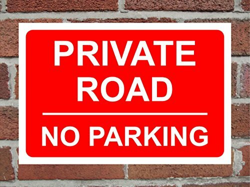 Private road parking - road,