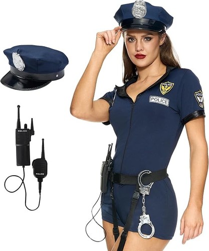 Pcs women police - 6, costume