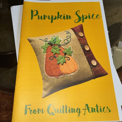 Quilting antics pumpkin - quilting,