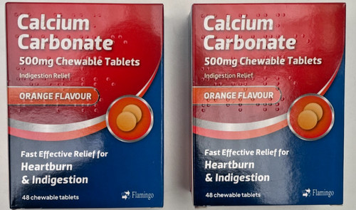 Calcium carbonate 500mg - calcium,