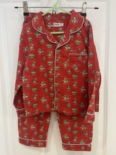 Cath Kidston Boys Pyjamas. Cowboy Theme. 100% Cotton. 5-6. Red. VGC