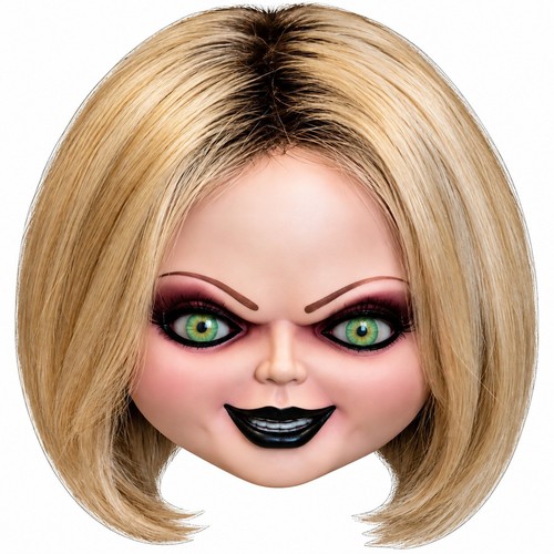 Halloween scary doll face - scary,