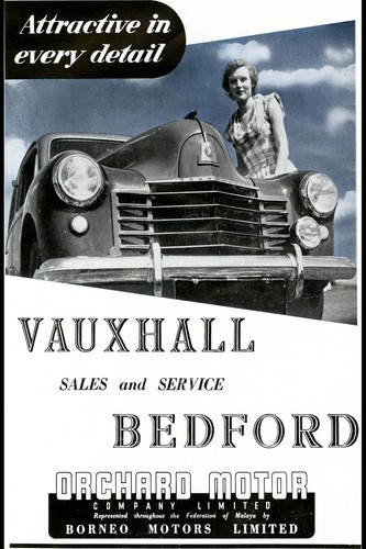 Vauxhall bedford poster - vauxhall,