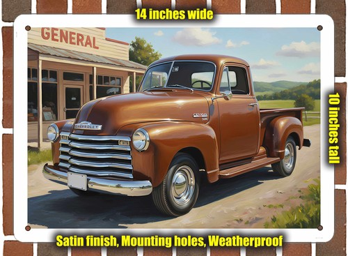 Metal sign 1951 chevrolet - -,