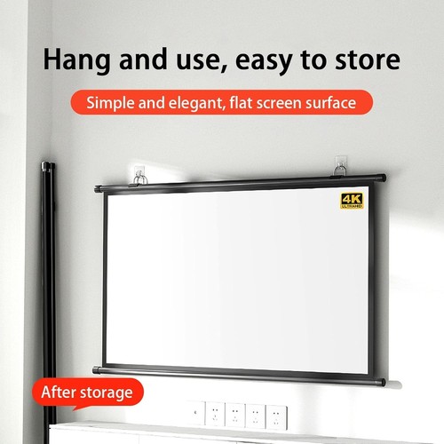 100 projector screen 9 hd - 100", 16:9