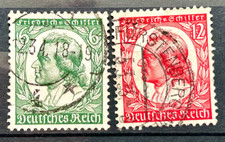 1934 german reich stamps - 1934, 2