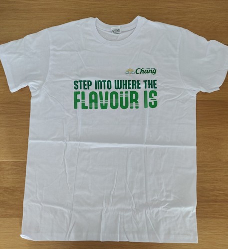 Chang beer shirt large - chang,