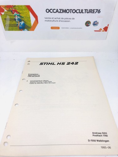 Stihl 242 hedge trimmer - 242,