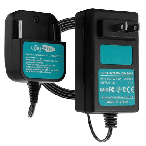 Ion charger for - for, 18v