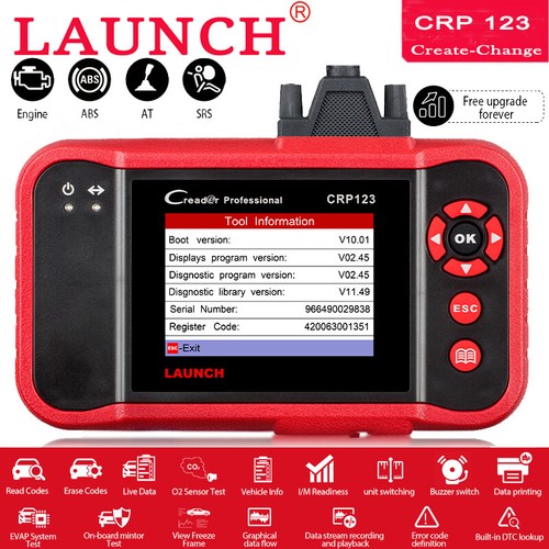 Launch obd2 scanner diagnostic - scanner,