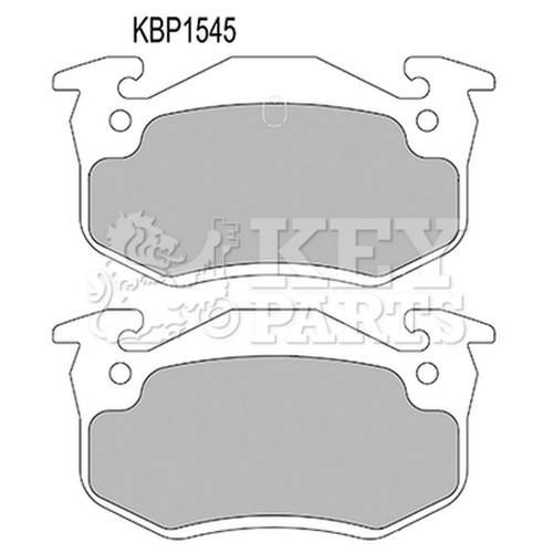 Brake pads set for peugeot - for, 309