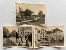 3pcs orig. Photo Mainau Castle Fashion Show around 1955