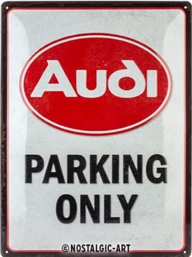 Audi parking only large - parking,