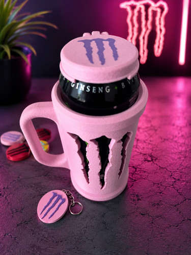 Monster energy can cup holder - monster,