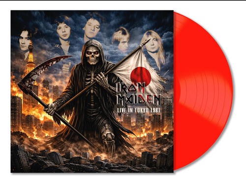 Iron maiden red vinyl - red,