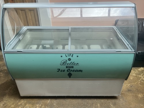 Ice cream refrigerated - cream, display