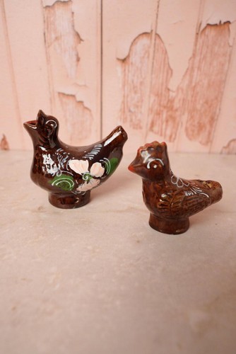 Vintage ceramic chicken - vintage,