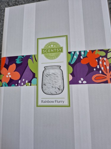 Scentsy rainbow flurry warmer - flurry,
