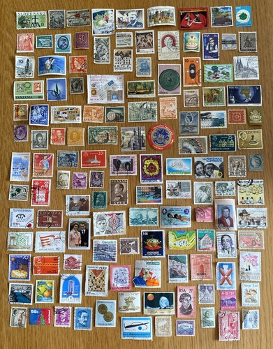 120 worldwide used stamps off - stamps,