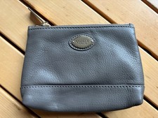 Osprey Grey Leather Cosmetics