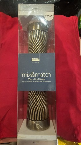 Dunelm finials 35mm mix - dunelm,