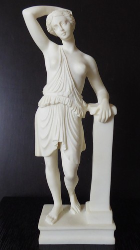 Vintage statue artemis - statue,