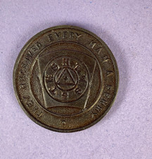 Irish Masonic Token Penny They