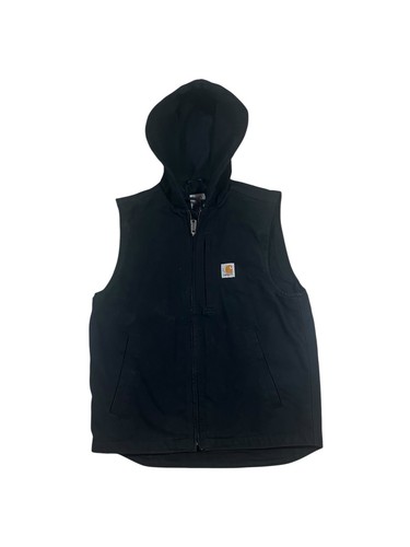 Carhartt hooded black canvas - hooded,