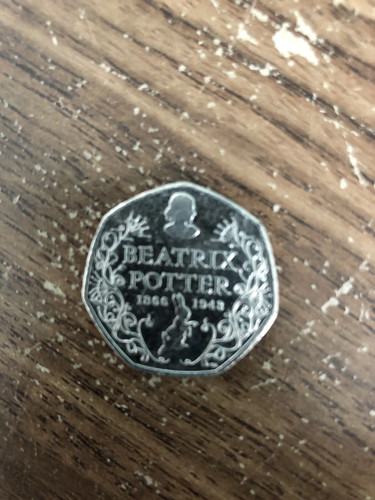 Beatrix potter 50p 2016 title - 50p,