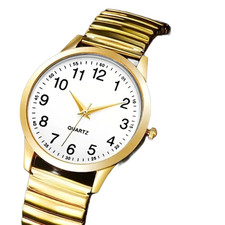 Men's Simple Basic White Dial