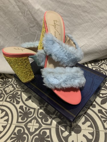 Furry glittery block high - furry,