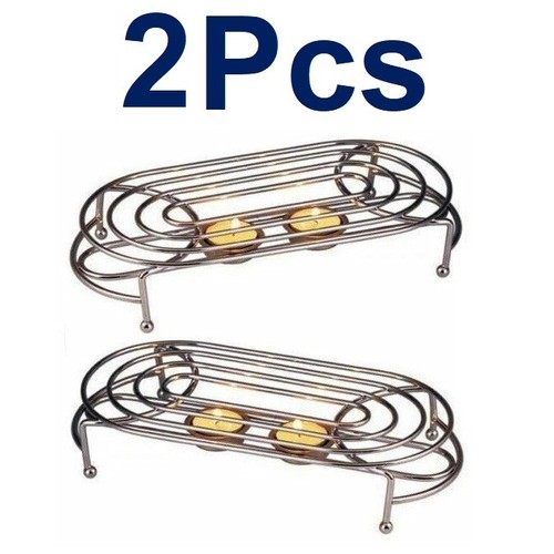 Oval double food warmer - double,