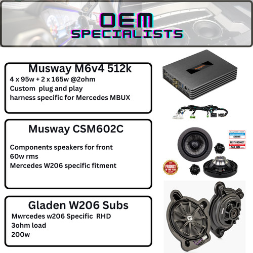 Mercedes w206 dsp full - dsp,