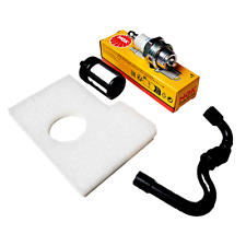 Service Kit fits Stihl MS170 MS180 Chainsaw Spark Plug Air & Fuel Filter Pipe