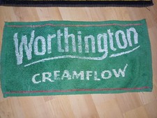 Worthington Creamflow Beer Towel vintage