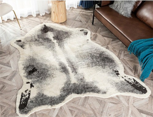 Faux cowhide animal print - faux,