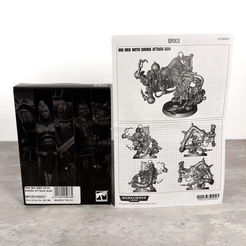 Orks big mek with - with, shokk
