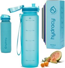 Hydracy Water Bottle with Time