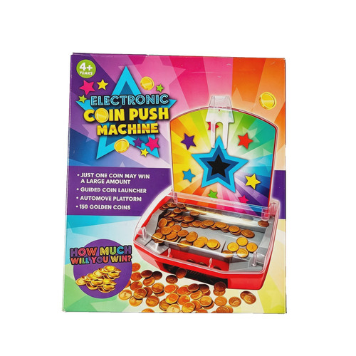 Electronic arcade coin pusher - arcade,