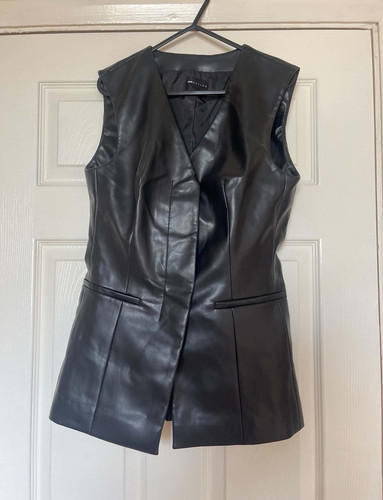 Asos design black faux - design,