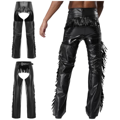 Men western show chaps - men,