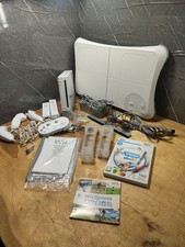 Nintendo Wii White Console Bundle Tested Working Controllers Nunchucks Cables