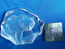 MATS JONASSON  GRIZZLY BEAR 33518 WITH ORIGINAL BOX IN VERY GOOD CONDITION