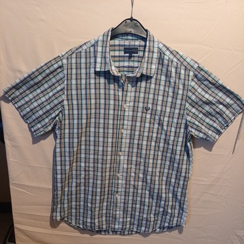 Lincoln blue check - , short