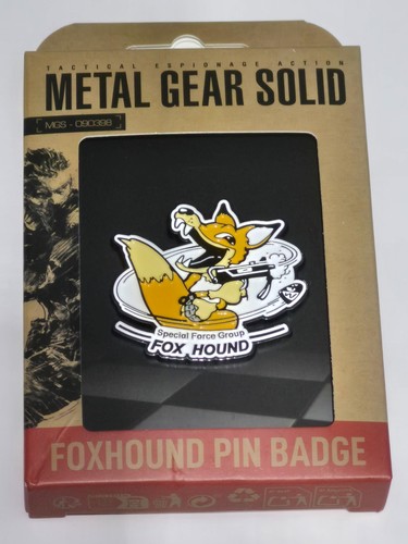 Foxhound enamel pin badge - enamel,